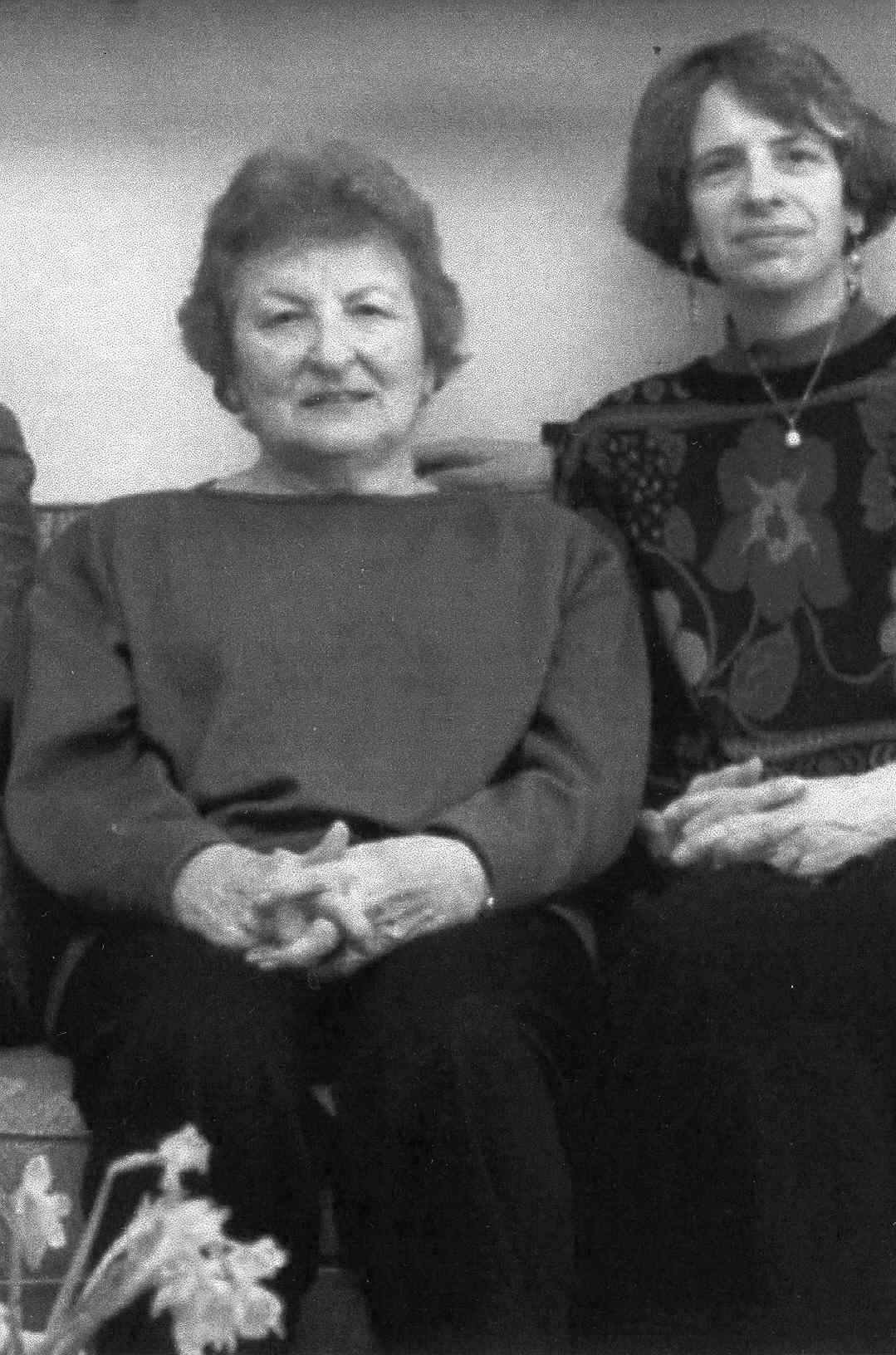 Simone Plastrik and Maxine Phillips, c. 1980s.