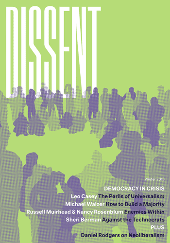 Dissent Winter 2018 Front Cover