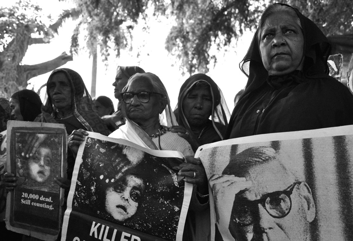 Bhopal protest, 2013