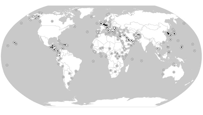 The pointillist empire