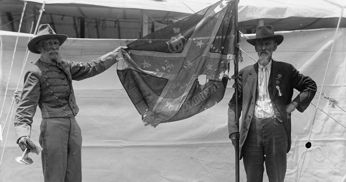 Confederate Veteran/'s Reunion 1905 Very Rare Civil War Photo